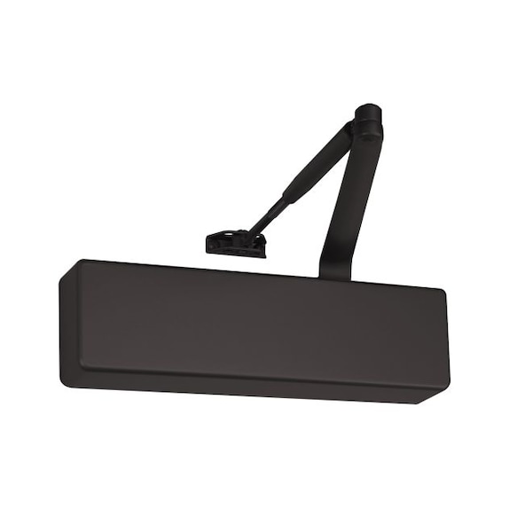 Norton Door Controls 7500690 Adjustable Heavy Duty Surface Mount Door Closer with Sex Nuts Dark Bronze 7500690 - main